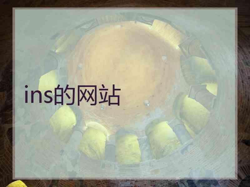 ins的网站